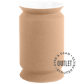 CERAMIC CAST VASE BROWN OUTLET - DYKE & DEAN