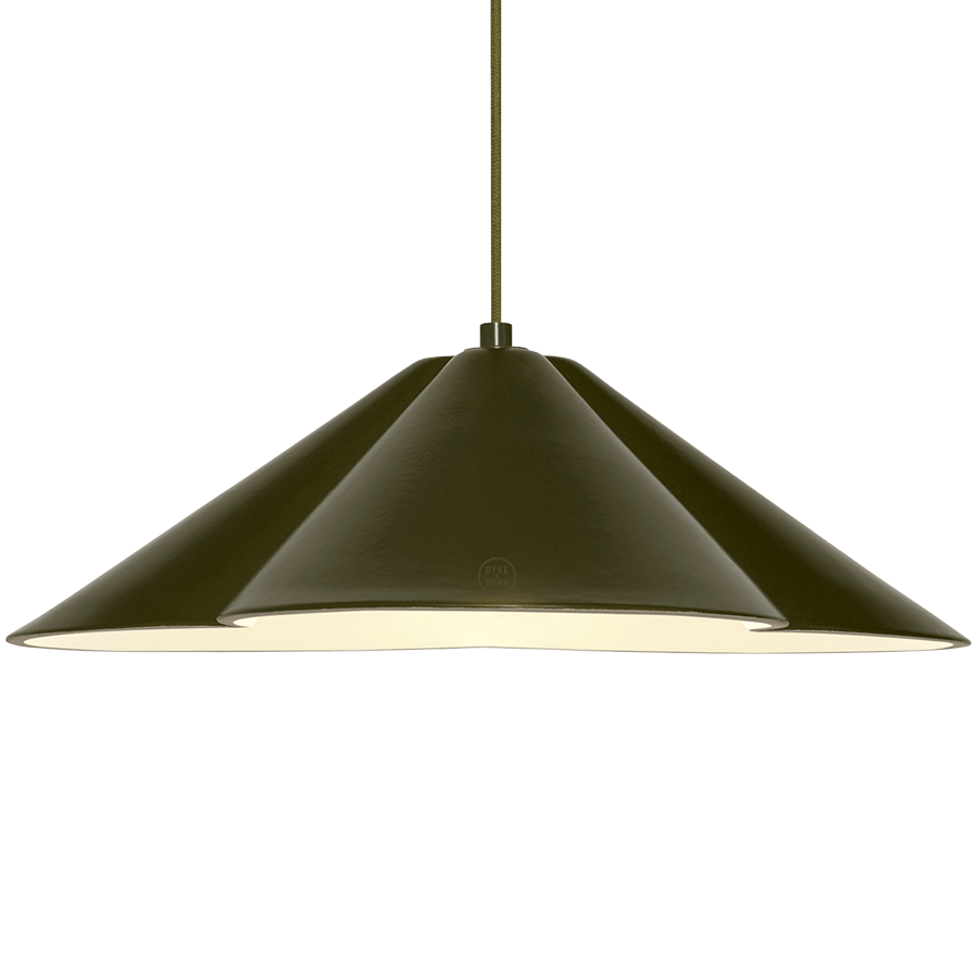 CERAMIC DOME PENDANT SURI LARGE - DYKE & DEAN