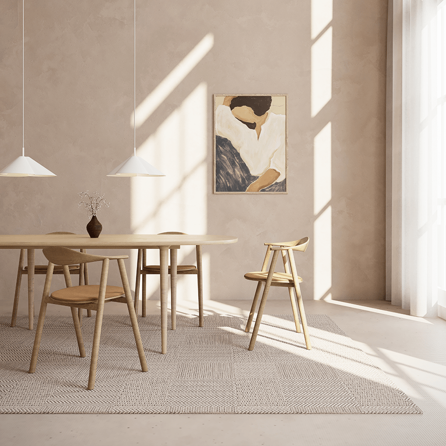 CERAMIC DOME PENDANT SURI MEDIUM - DYKE & DEAN