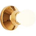 CERAMIC WALL & CEILING LAMP GOLD - DYKE & DEAN
