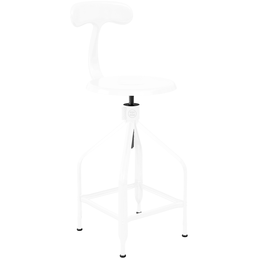 CHAISES NICOLLE DESSINATEUR TALL ADJUSTABLE SWIVEL CHAIR - DYKE & DEAN