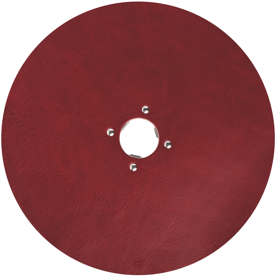 CHAISES NICOLLE LEATHER SEAT PAD - DYKE & DEAN