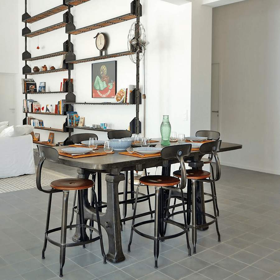 CHAISES NICOLLE METAL CHAIR 45 - DYKE & DEAN