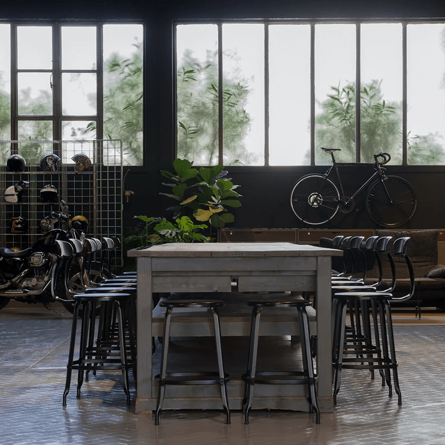 CHAISES NICOLLE METAL CHAIR 80 - DYKE & DEAN