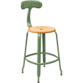 CHAISES NICOLLE METAL CHAIR WOOD 65 - DYKE & DEAN