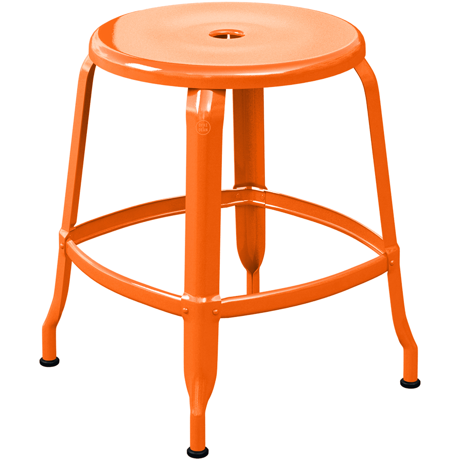 CHAISES NICOLLE METAL STOOL 45 - DYKE & DEAN