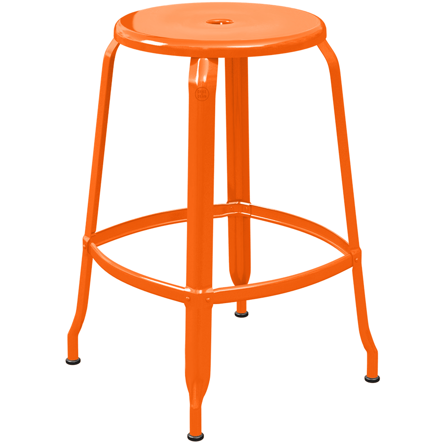 CHAISES NICOLLE METAL STOOL 65 - DYKE & DEAN