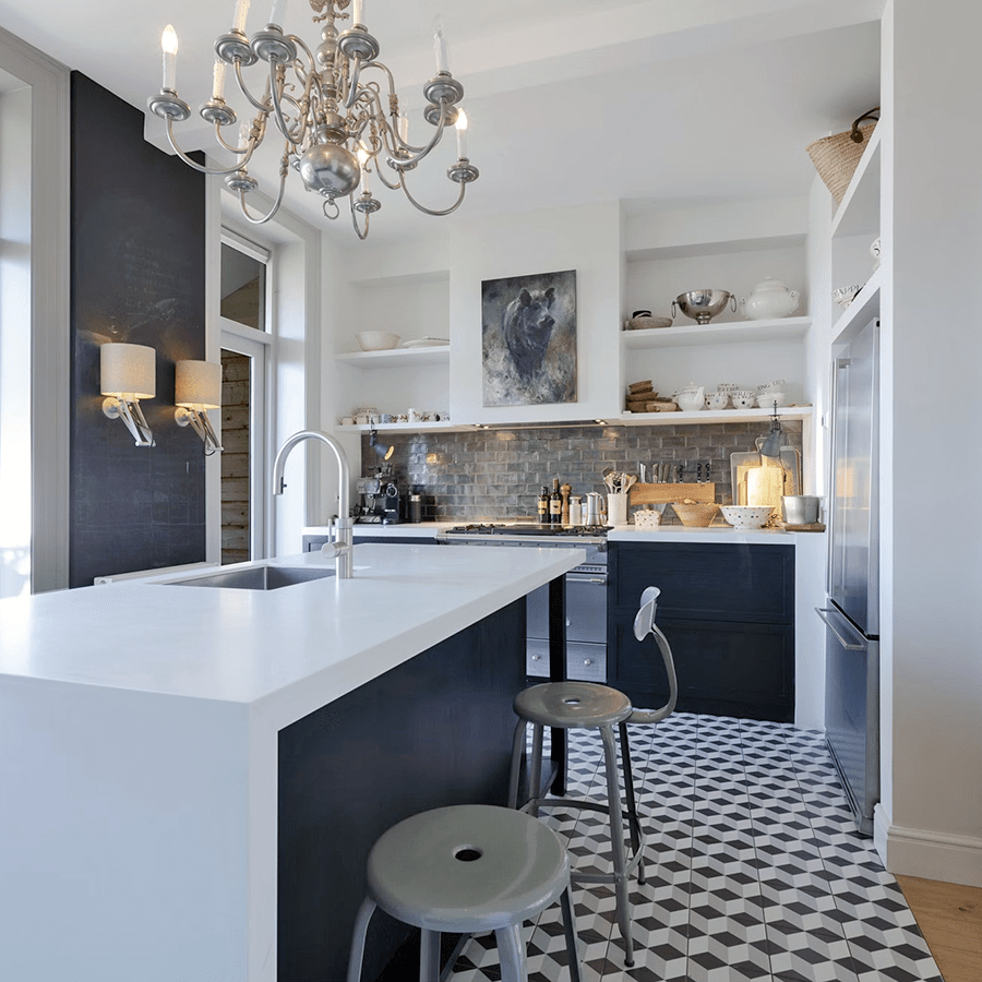 CHAISES NICOLLE METAL STOOL 80 - DYKE & DEAN