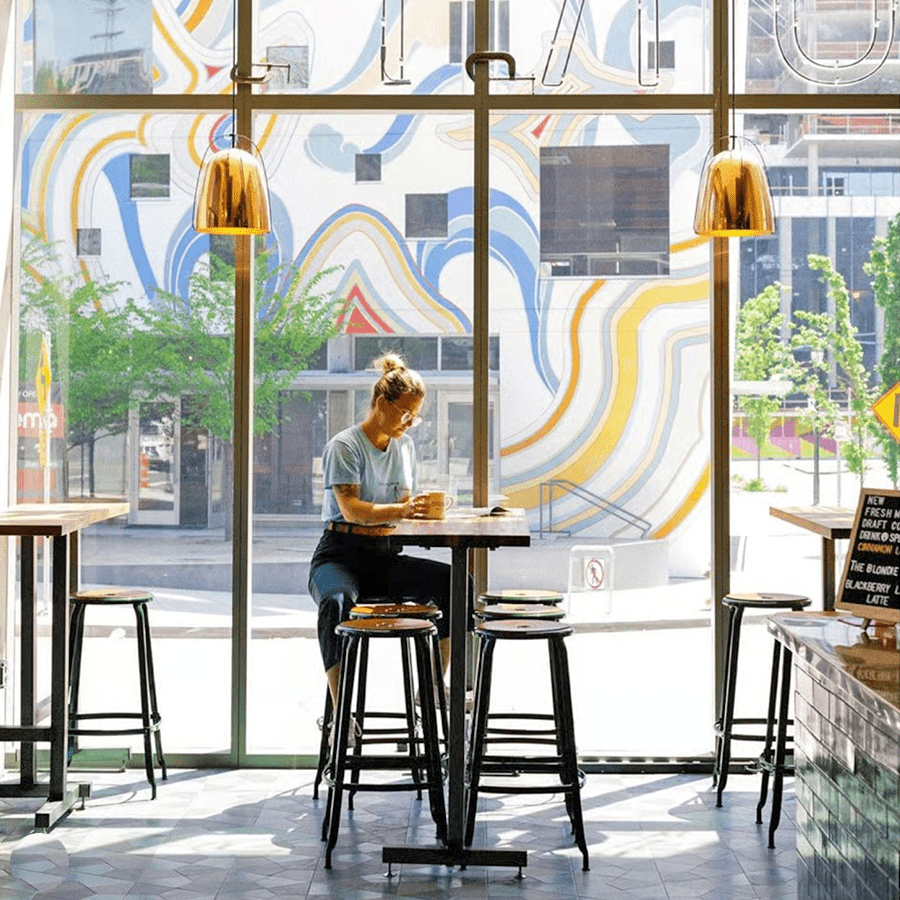 CHAISES NICOLLE METAL STOOL WOOD 60 - DYKE & DEAN