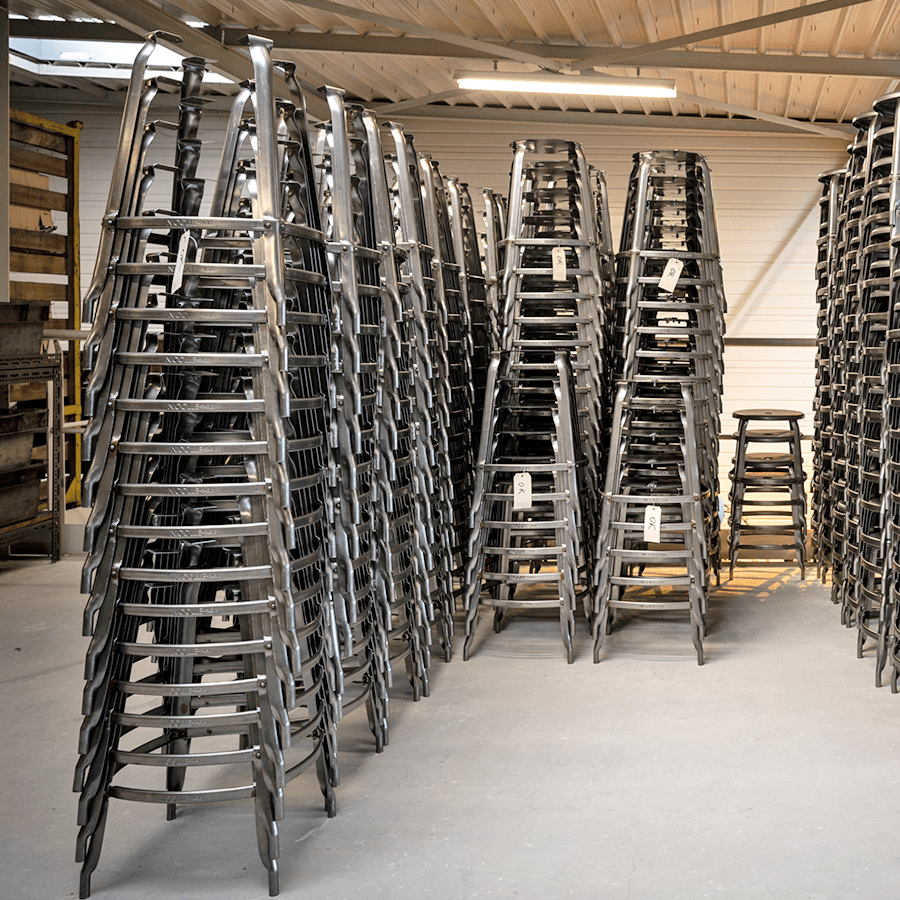 CHAISES NICOLLE OUTDOOR STOOL 45 - DYKE & DEAN