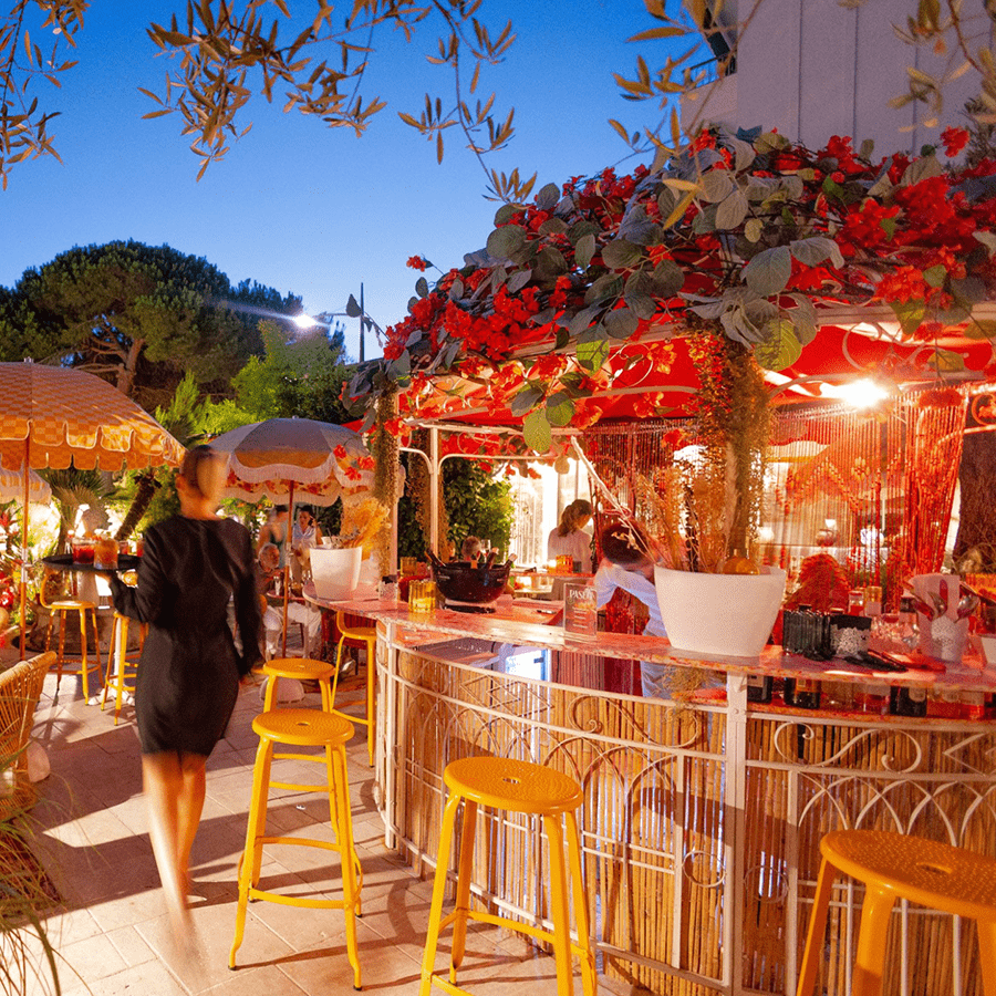 CHAISES NICOLLE OUTDOOR STOOL 75 - DYKE & DEAN