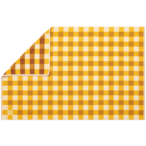 CHECK BATH SHEET TOWEL CANYON - DYKE & DEAN