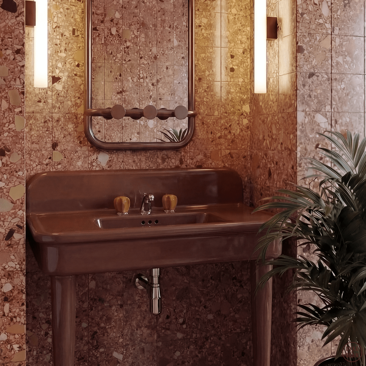 CHROME BOTTLE TRAP - DYKE & DEAN