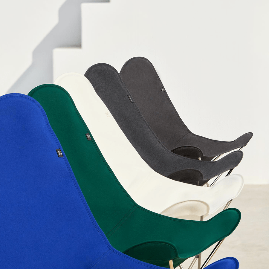 CUERO BUTTERFLY OUTDOOR OYSTER CHAIR - DYKE & DEAN