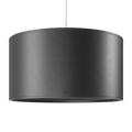 CUERO DRUM LEATHER PENDANT LIGHT BLACK - DYKE & DEAN