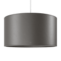 CUERO DRUM LEATHER PENDANT LIGHT GRAPHITE - DYKE & DEAN