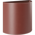 CUERO LEATHER E27 WALL LIGHT LARGE OAK - DYKE & DEAN