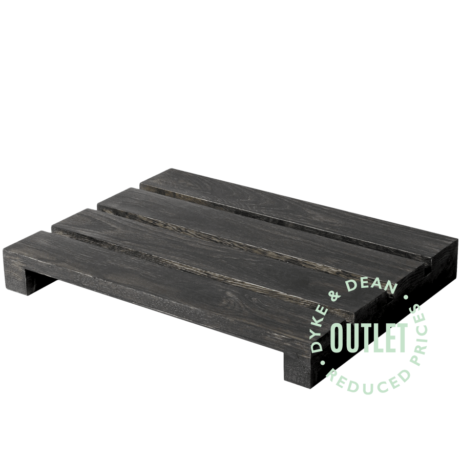 DARK OAK BATH DUCKBOARD OUTLET - DYKE & DEAN