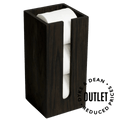 DARK OAK TOILET ROLL BOX OUTLET - DYKE & DEAN