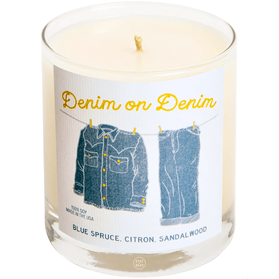 DENIM ON DENIM SOY CANDLE - DYKE & DEAN