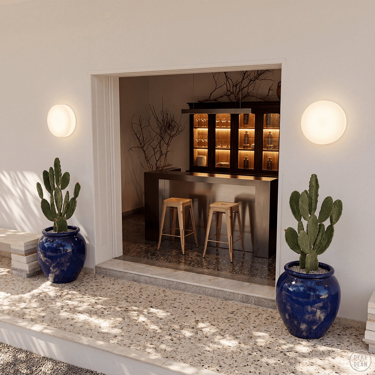 DISC WALL & CEILING LIGHT 250mm - DYKE & DEAN