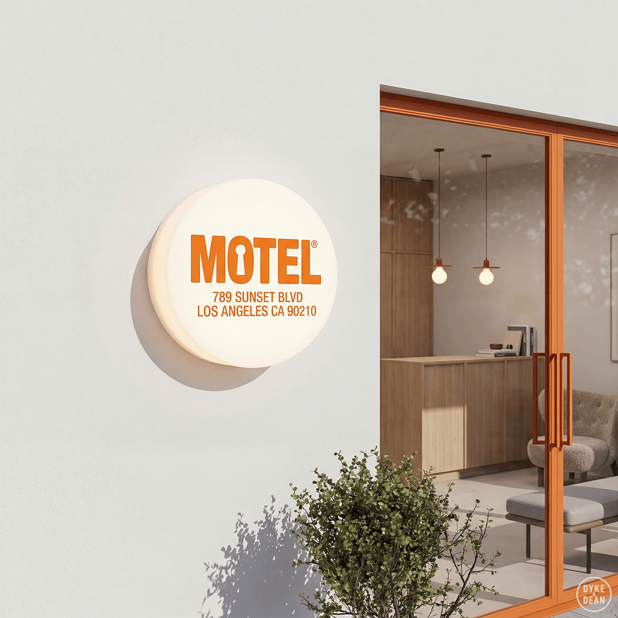 DISC WALL & CEILING LIGHT 300mm - DYKE & DEAN