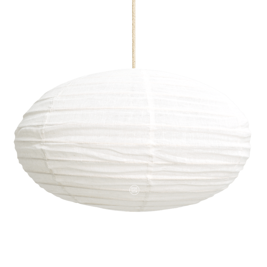 DOME LINEN LIGHT SHADE 60CM - DYKE & DEAN