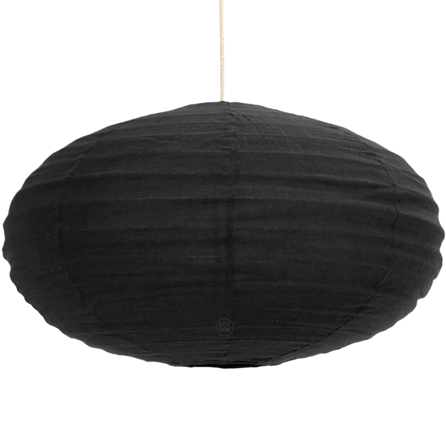 DOME LINEN LIGHT SHADE 80CM - DYKE & DEAN