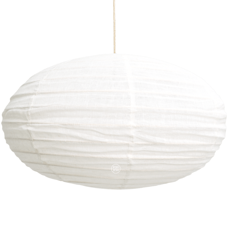 DOME LINEN LIGHT SHADE 80CM - DYKE & DEAN