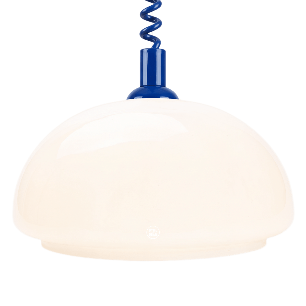 DOME OPALINE RETRACTABLE CORD LIGHT MEDIUM - DYKE & DEAN