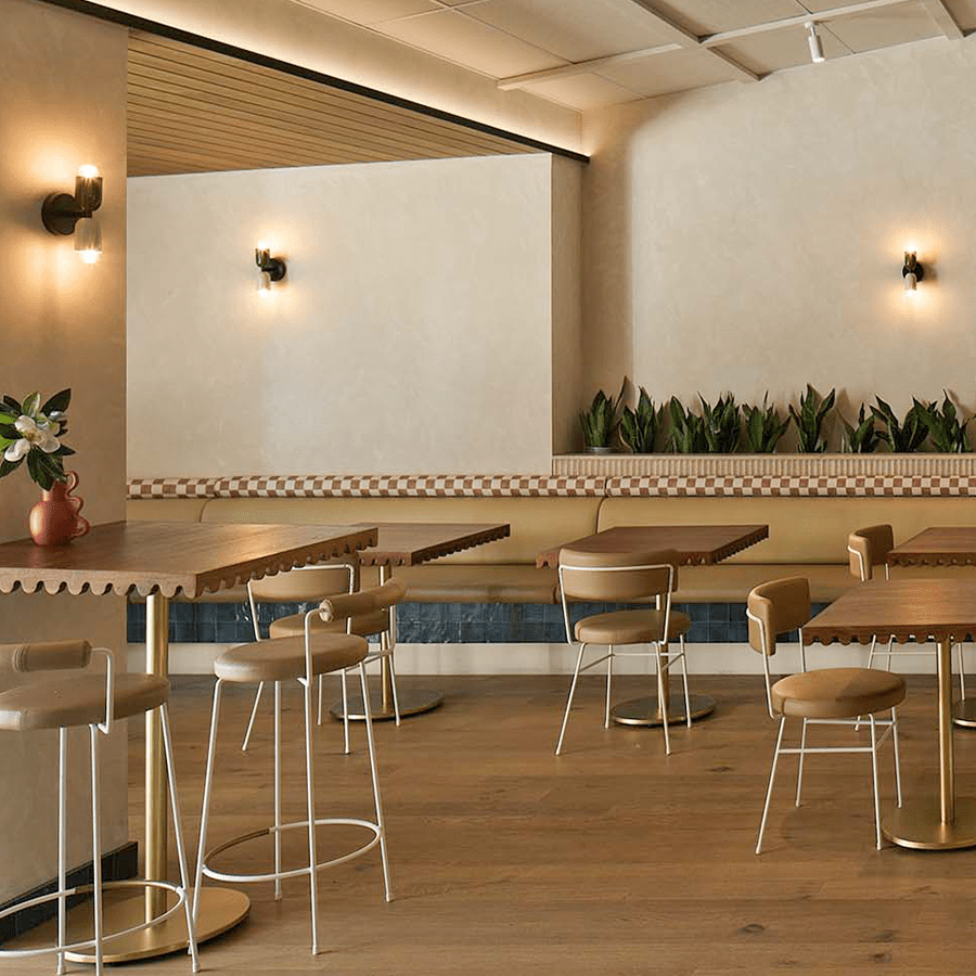 DOUBLE SCONCE CORAL CREAM - DYKE & DEAN