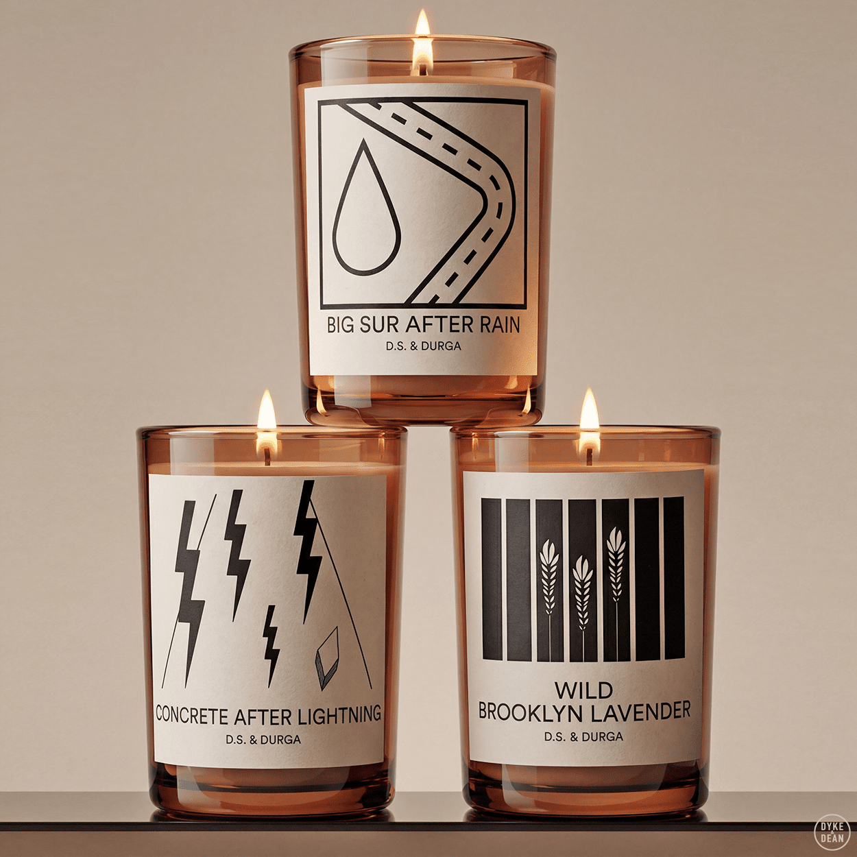 DS&DURGA DREAM LYCHEE CANDLE - DYKE & DEAN