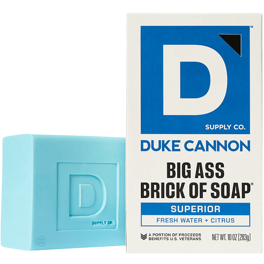 DUKE CANNON BIG ASS BRICK OF SOAP SUPERIOR - DYKE & DEAN