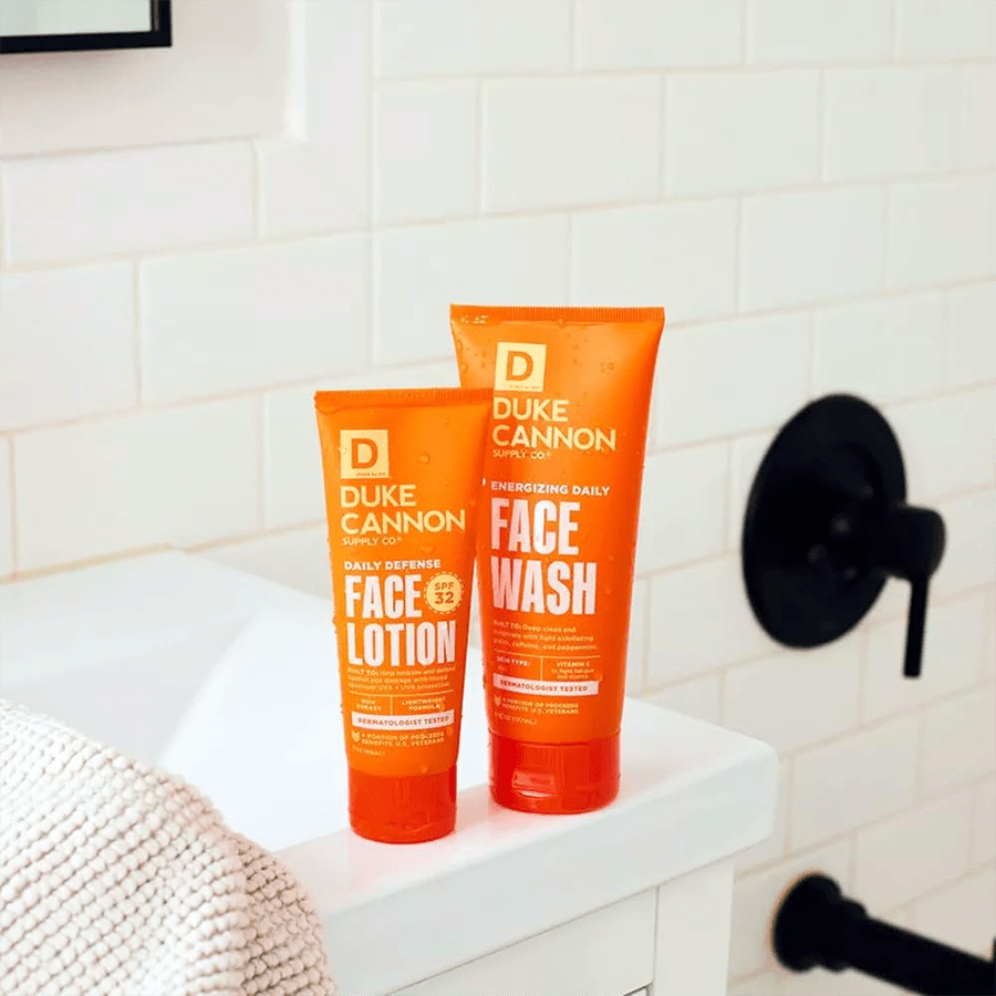 DUKE CANNON DAILY DEFENCE FACE LOTION SPF32 - DYKE & DEAN