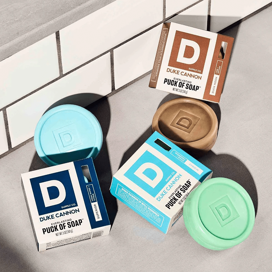 DUKE CANNON PUCK OF SOAP BUCK MOON - DYKE & DEAN