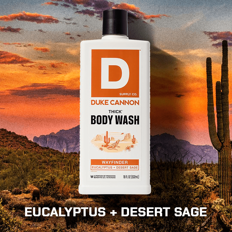 DUKE CANNON THICK BODY WASH WAYFINDER - DYKE & DEAN