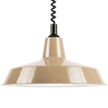 DYKE & DEAN PENDANT LAMPSHADE NUDE WITH RETRACTABLE SPRING - DYKE & DEAN