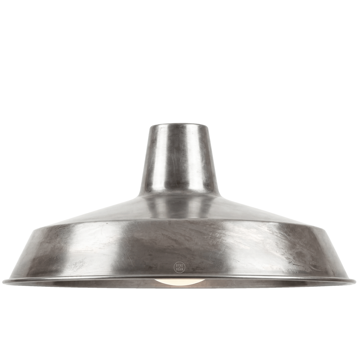 DYKE & DEAN PENDANT LAMPSHADE RAW METAL - DYKE & DEAN