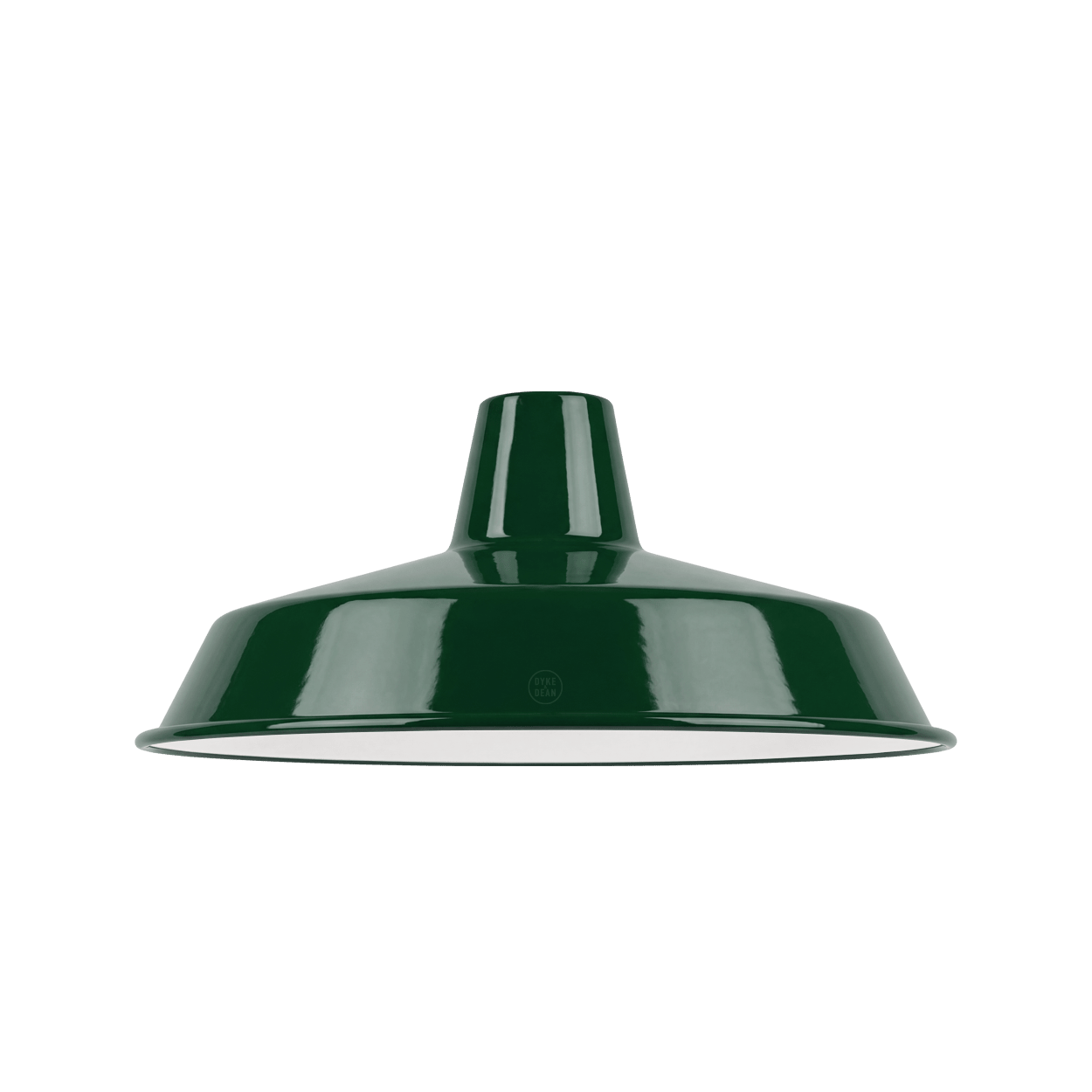 DYKE & DEAN SMALL PENDANT LAMPSHADE GREEN - DYKE & DEAN