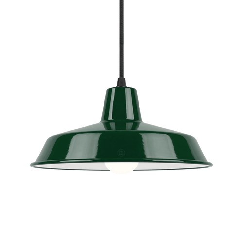 DYKE & DEAN SMALL PENDANT LAMPSHADE GREEN - DYKE & DEAN