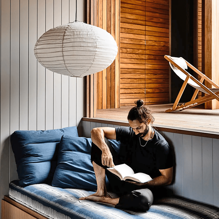 ELLIPSE LINEN LIGHT SHADE 80CM - DYKE & DEAN