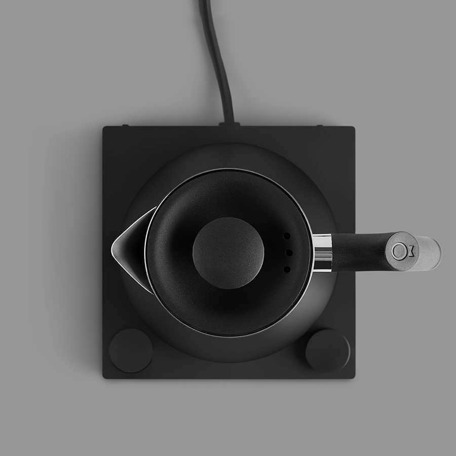 FELLOW MATTE BLACK CORVO PRO EKG ELECTRIC KETTLE - DYKE & DEAN
