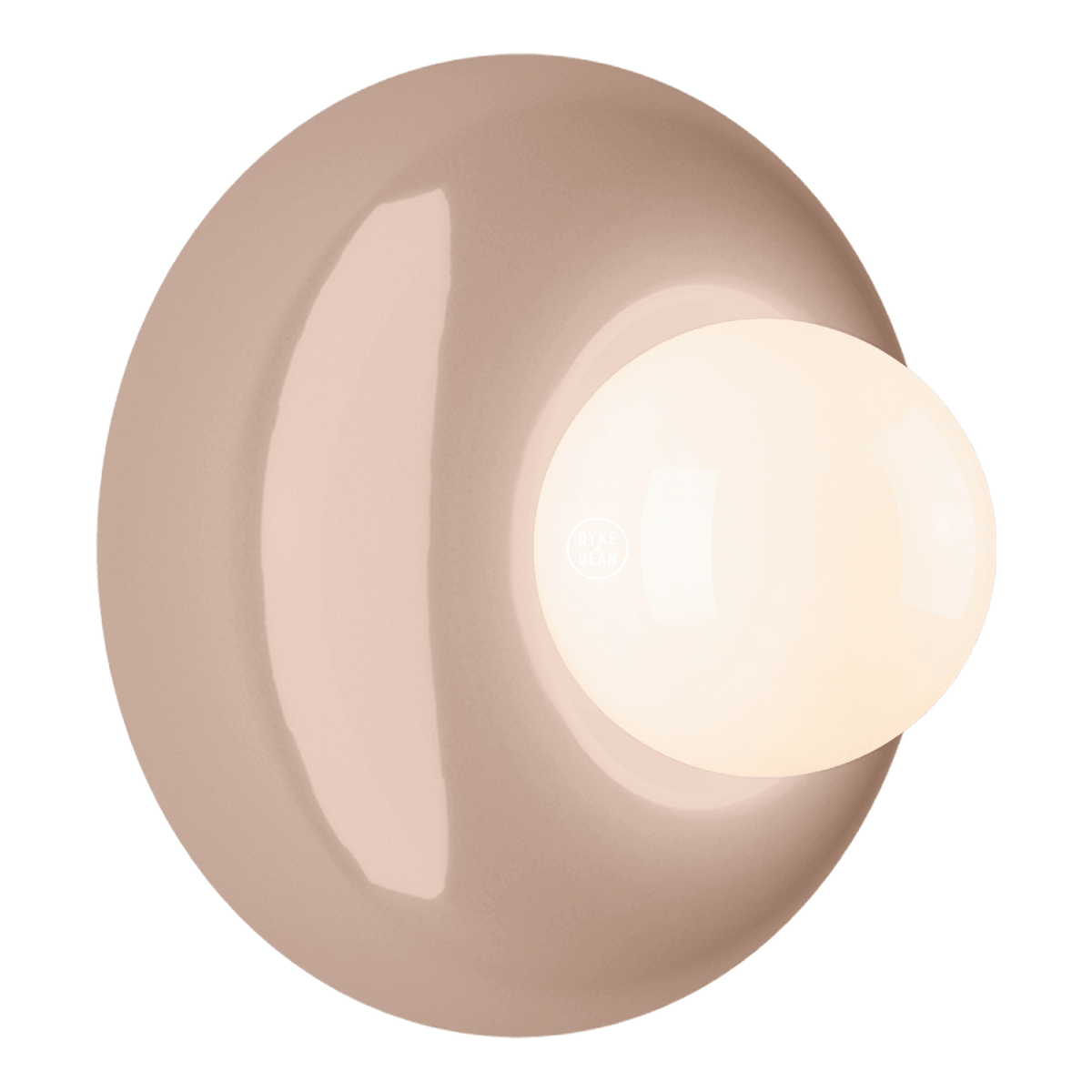FERROLUCE BUMBUM CERAMIC DISC SCONCE WALL LIGHT - DYKE & DEAN
