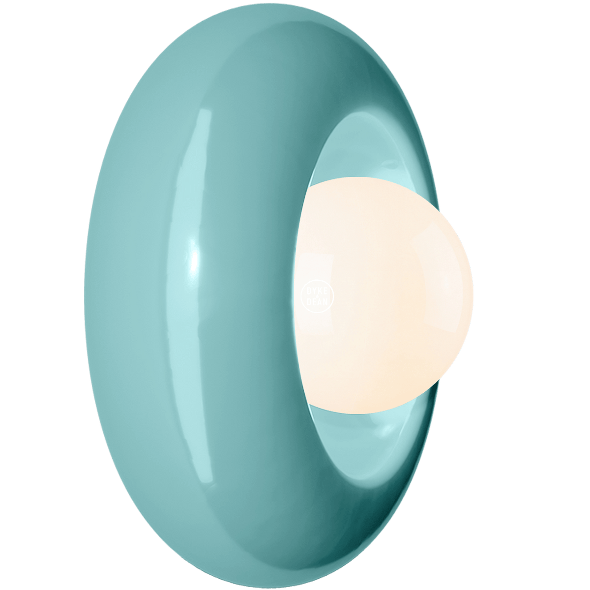 FERROLUCE BUMBUM CERAMIC DISC SCONCE WALL LIGHT LARGE - DYKE & DEAN