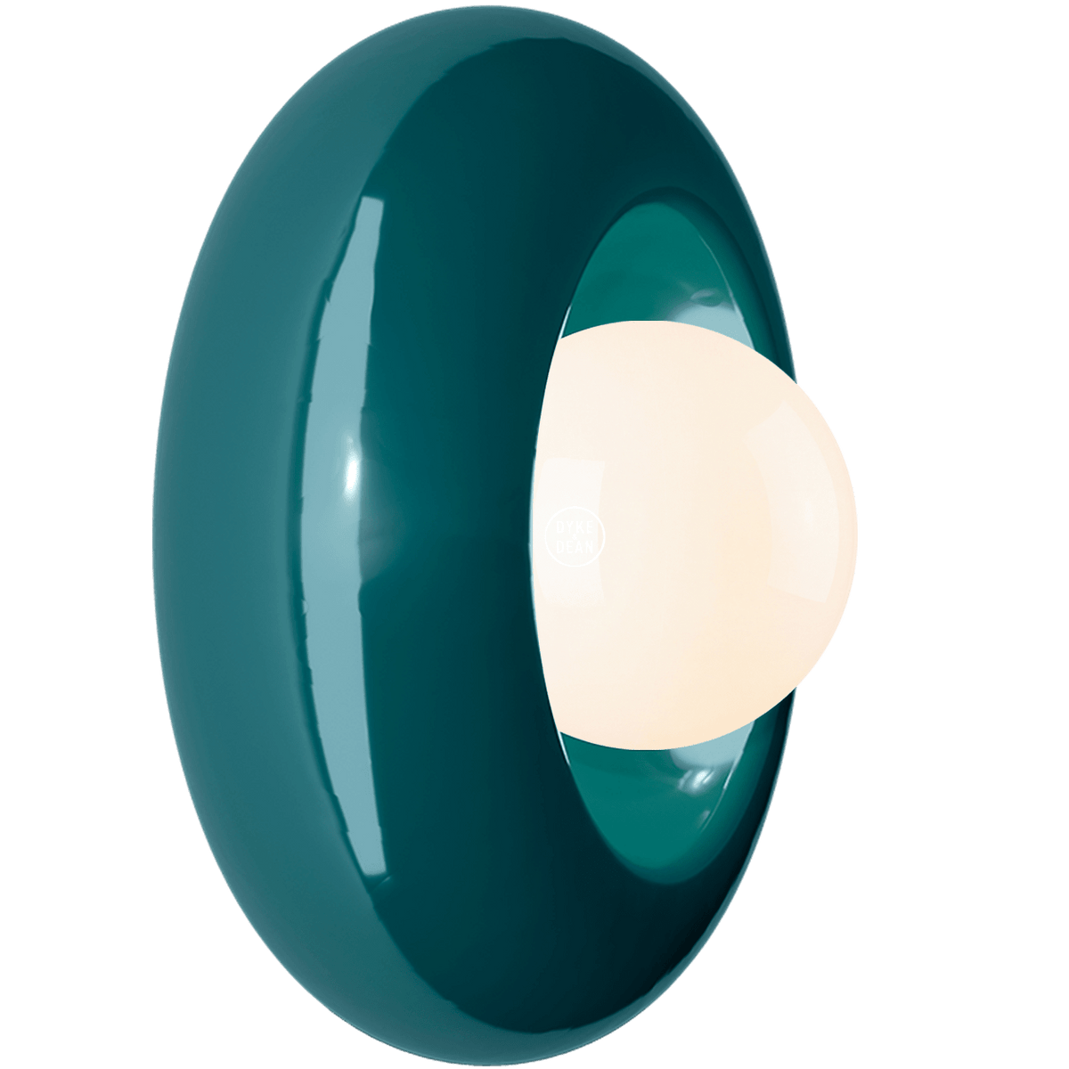 FERROLUCE BUMBUM CERAMIC DISC SCONCE WALL LIGHT LARGE - DYKE & DEAN