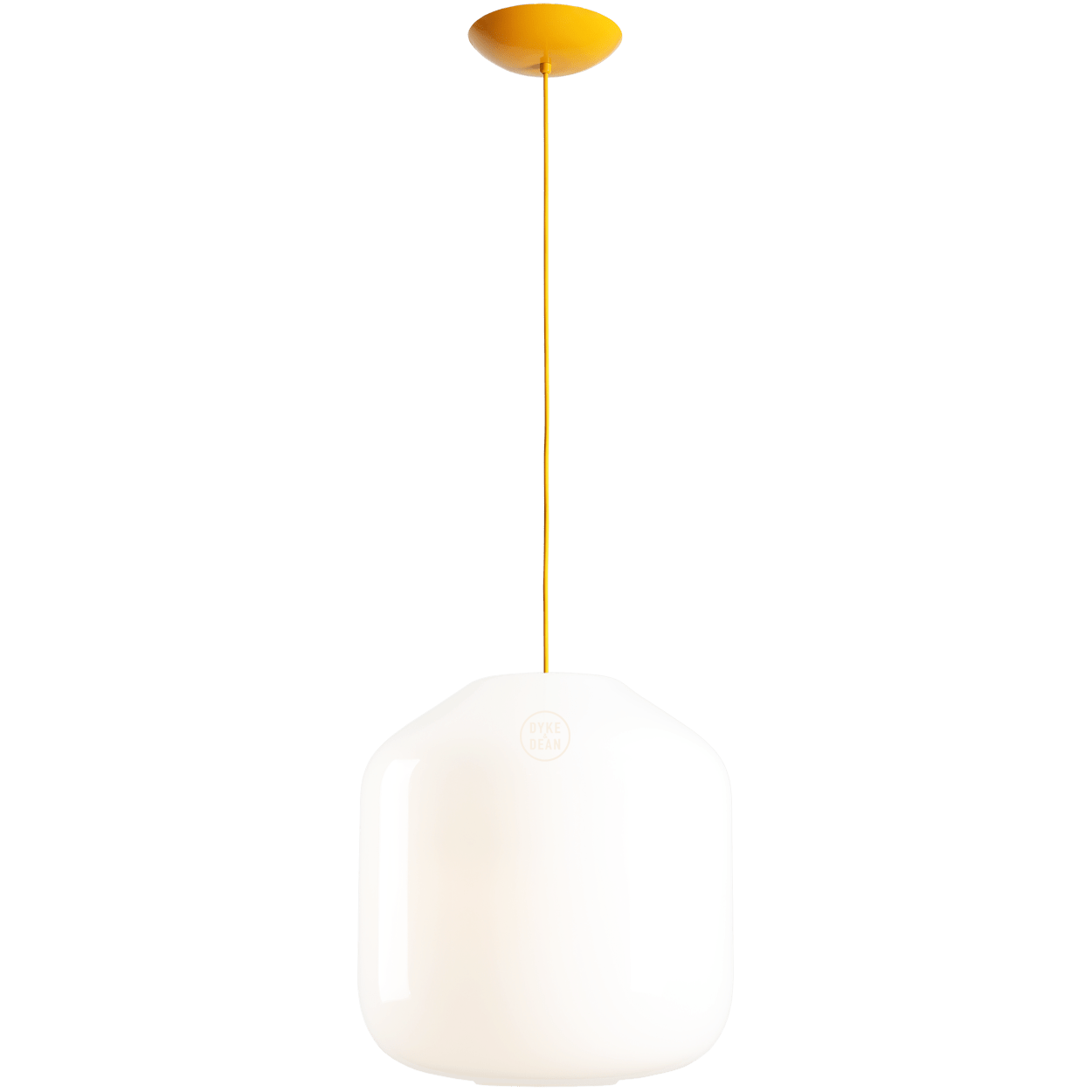 FLASK YELLOW GLASS PENDANT LIGHT XL - DYKE & DEAN