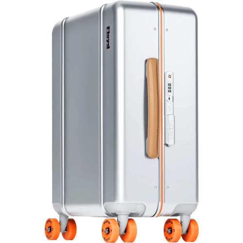 FLOYD CABIN TRAVEL CASE ALUMINIUM SILVERGLIDER - DYKE & DEAN