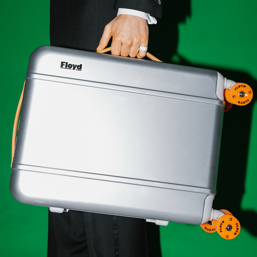 FLOYD CABIN TRAVEL CASE ALUMINIUM SILVERGLIDER - DYKE & DEAN