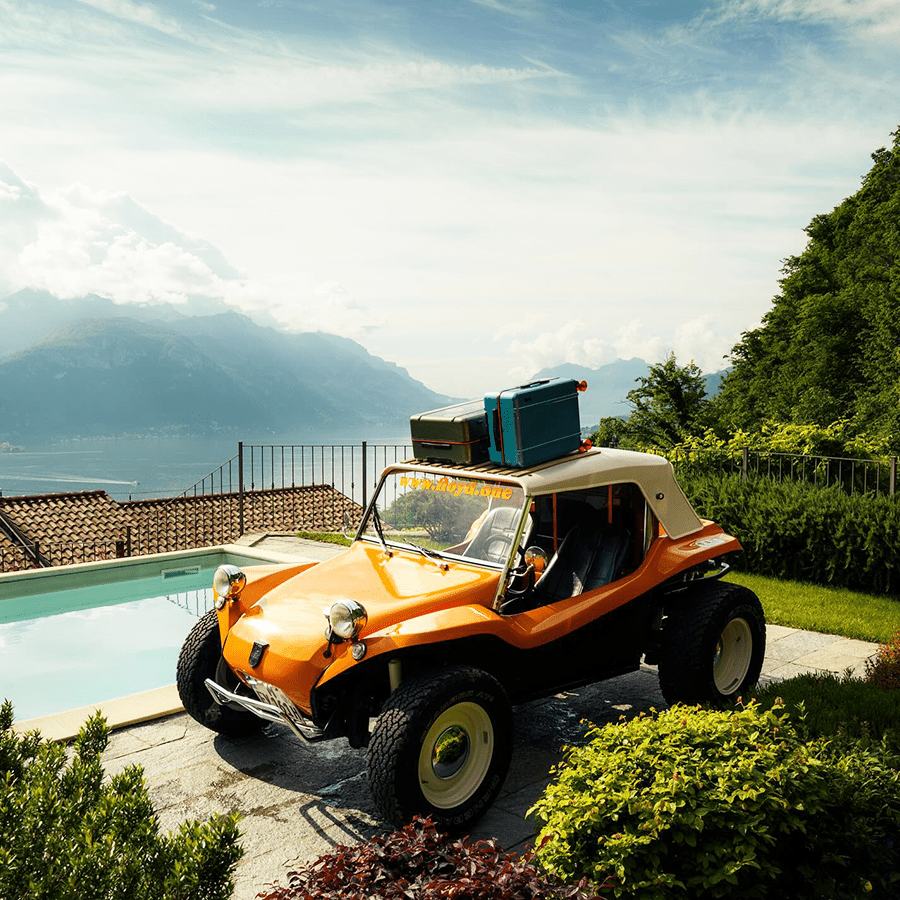 FLOYD CABIN TRAVEL CASE BRONCO BROWN - DYKE & DEAN