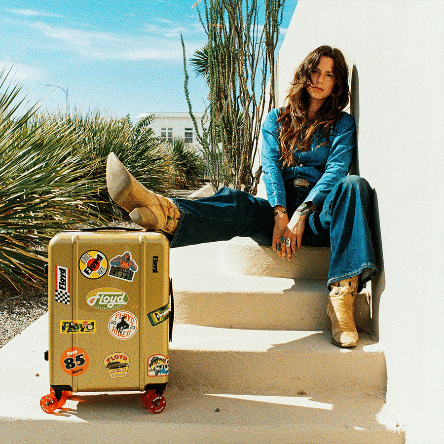 FLOYD CABIN TRAVEL CASE BRONCO BROWN - DYKE & DEAN